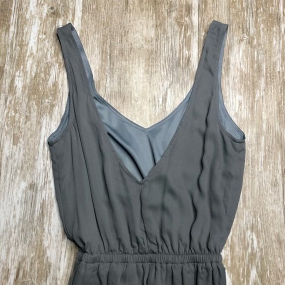 Show Me Your Mumu Kendall Charcoal Dress Sz Small - Picture 4 of 4